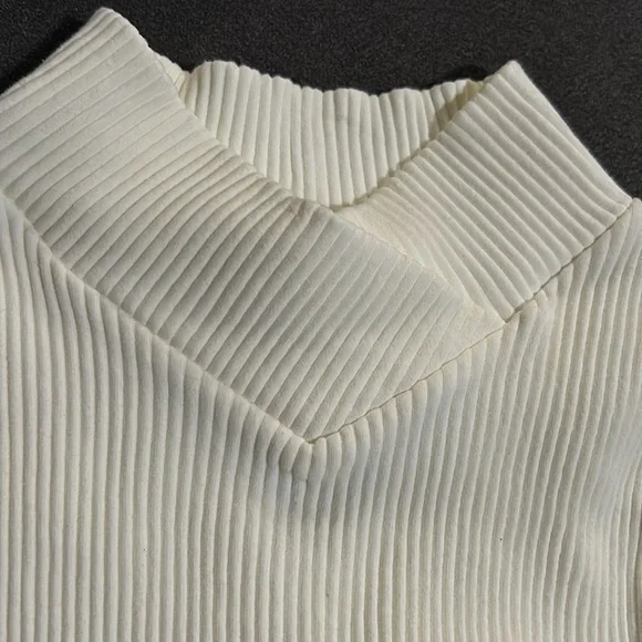 1194. Free People XYZ Recycled Turtleneck Bodysuit - Picture 4 of 6